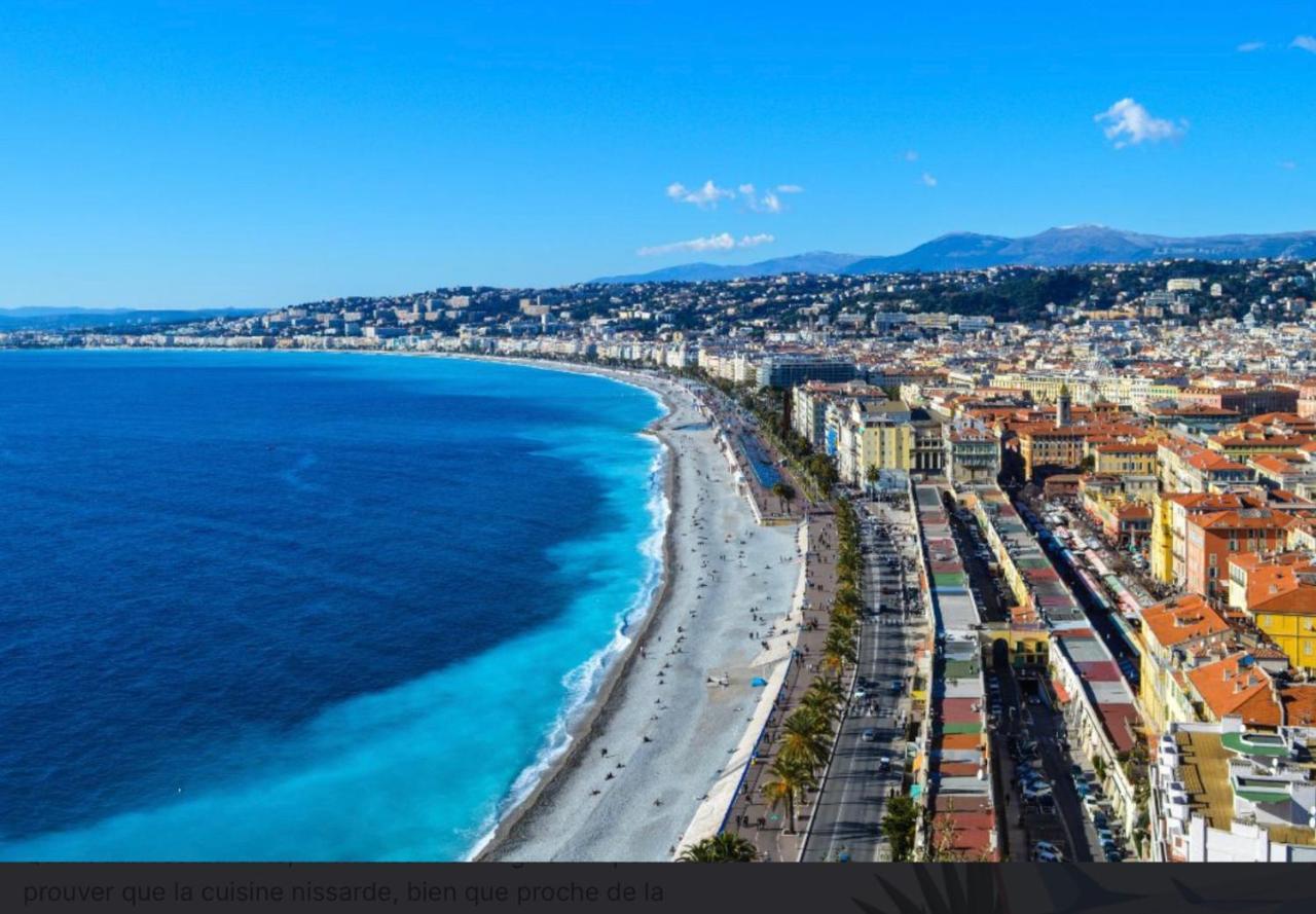 F2 Lumineux 8 Min A Pieds De La Plage Nice Exteriör bild